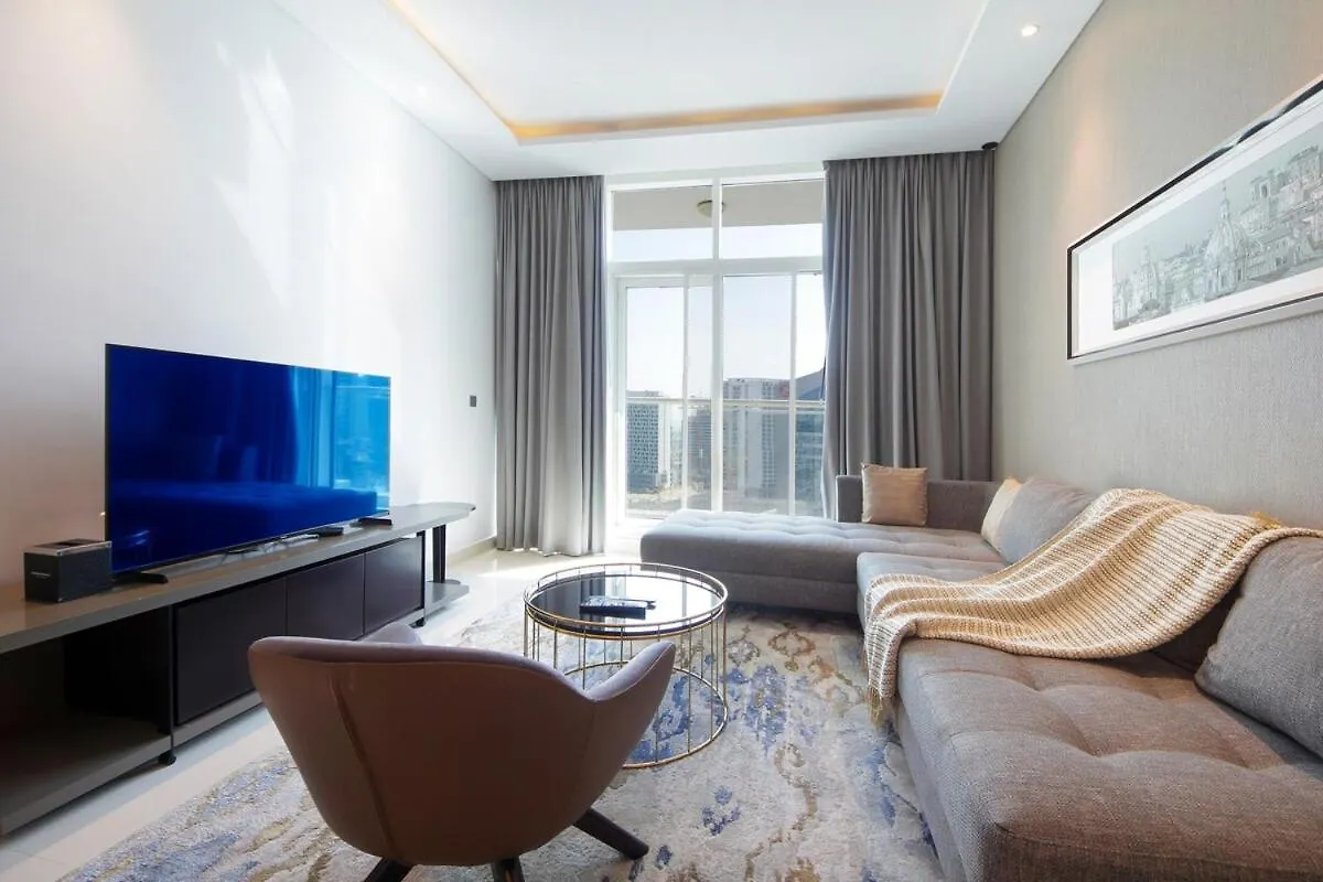 Luxury 2Br Stay In Damac Prive Near Dubai Mall Apartment