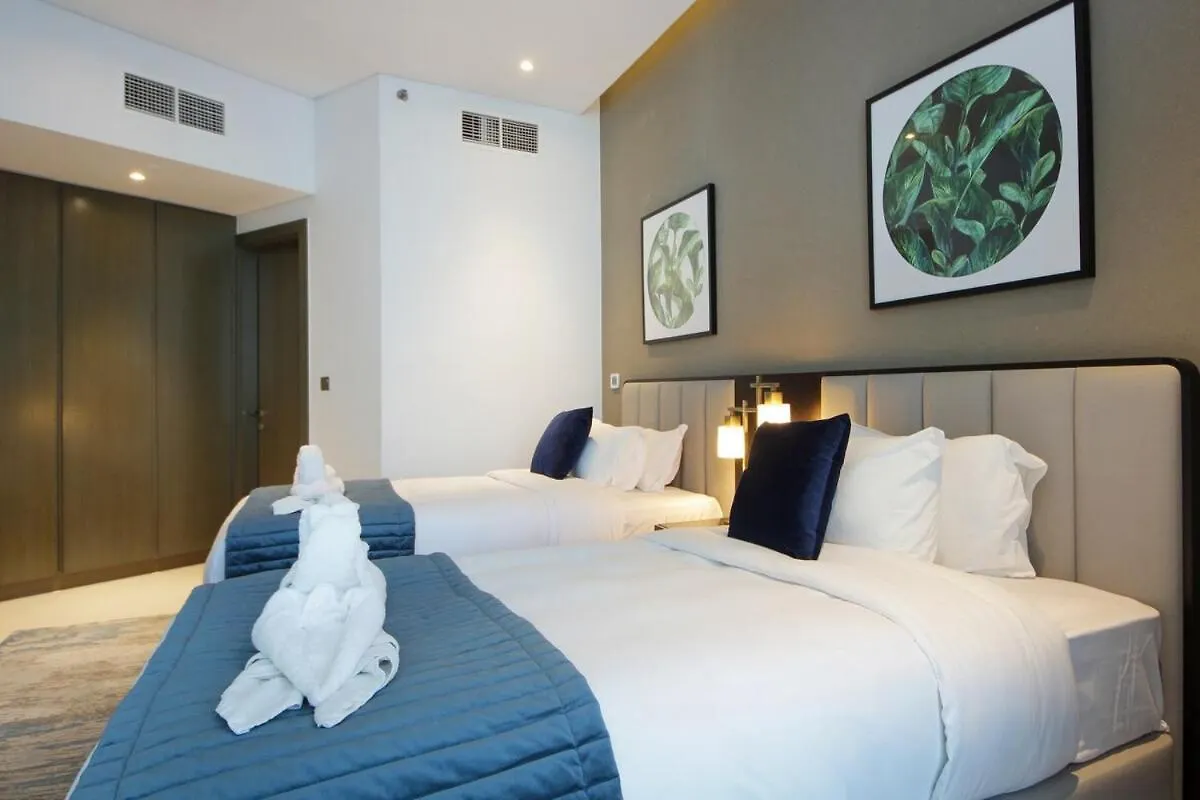 Luxury 2Br Stay In Damac Prive Near Dubai Mall